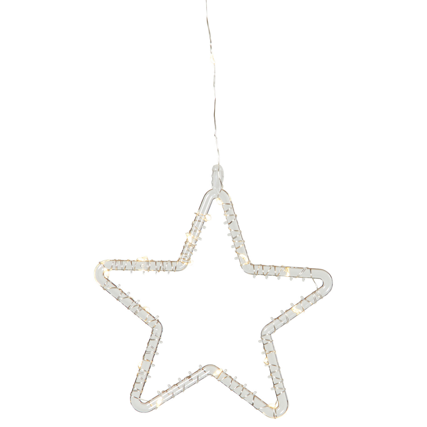 125 LED Star Curtain Light White Image 2