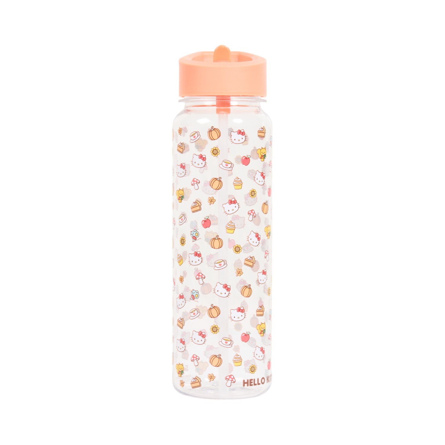 Autumn Hello Kitty Water Bottle Peach Image 2