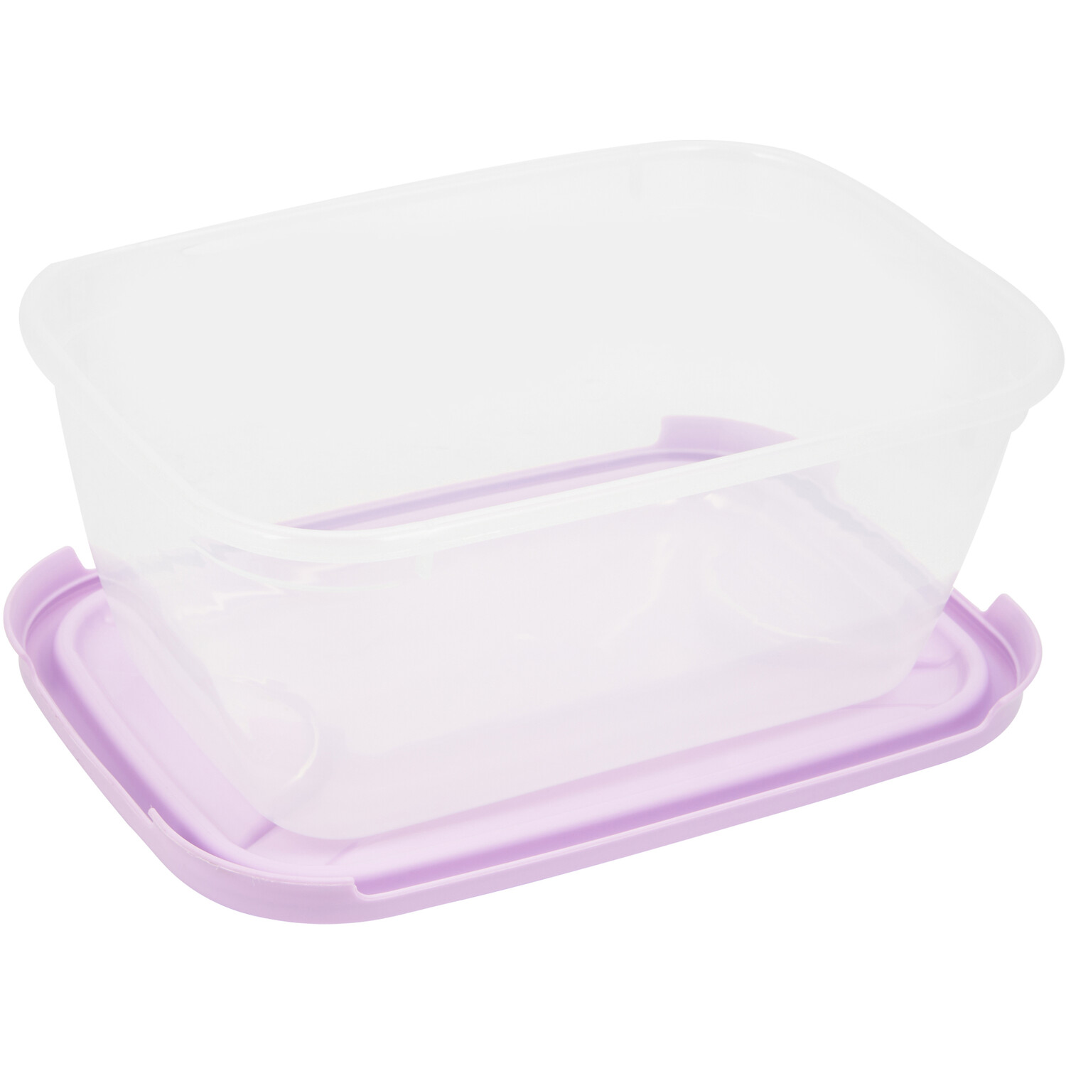 Rectangular Food Box & Lid - Lilac / 6l Image 4