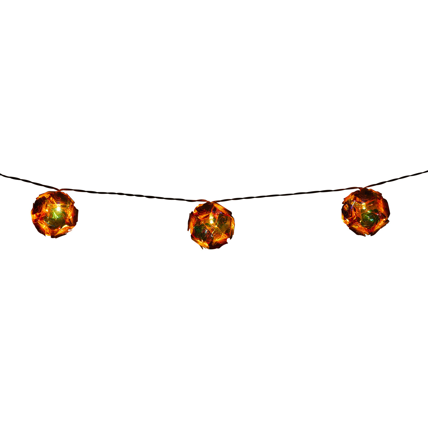 10 LED Iridescent Floral String Light - Iridescent Image 3