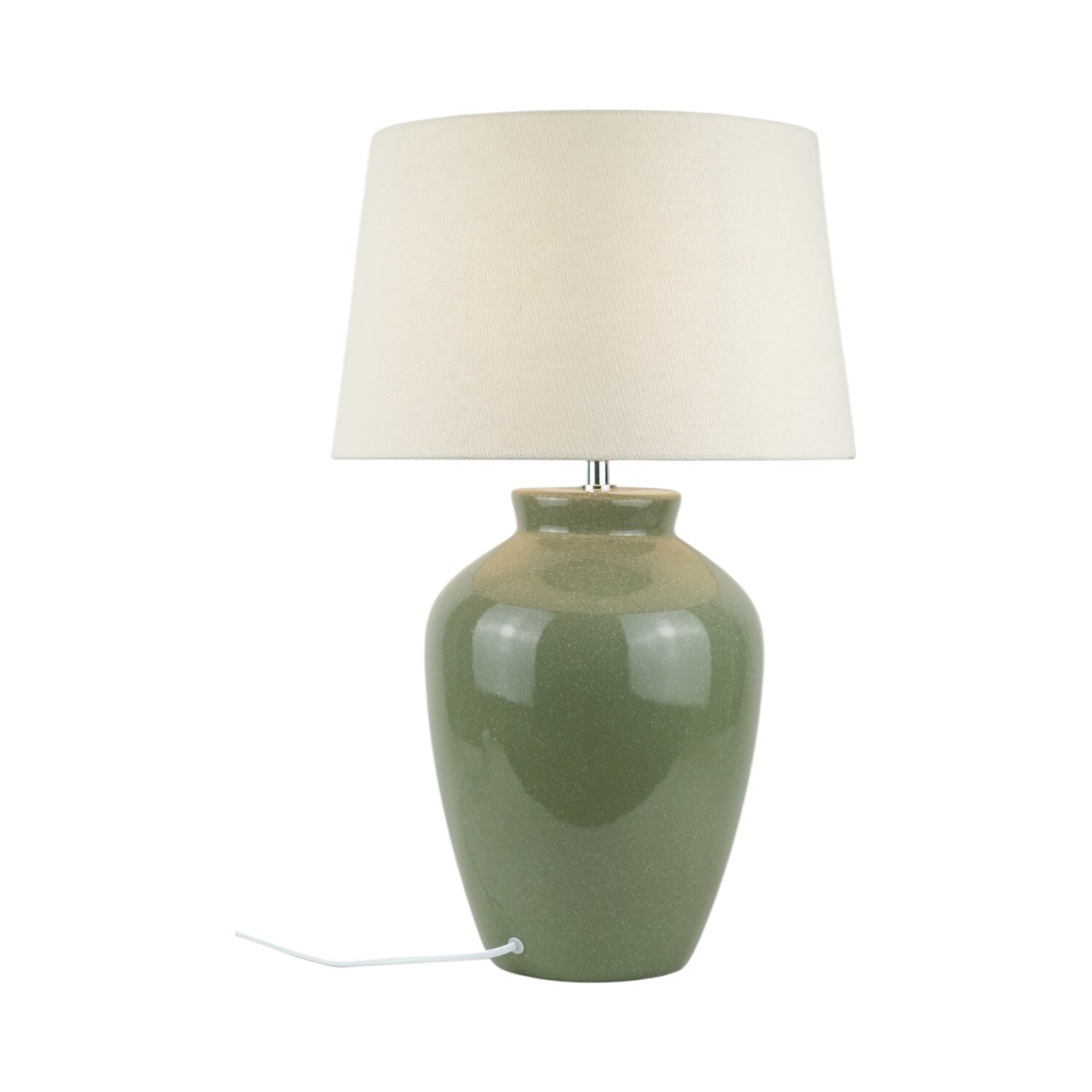 Vaughn Ceramic Table Lamp Green Image 3