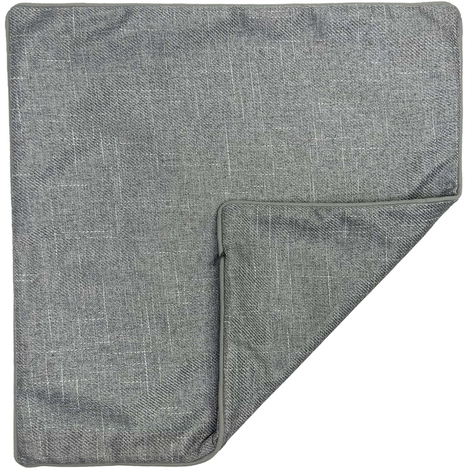 My Home Highgrove Cushion Cover Grey Image 1