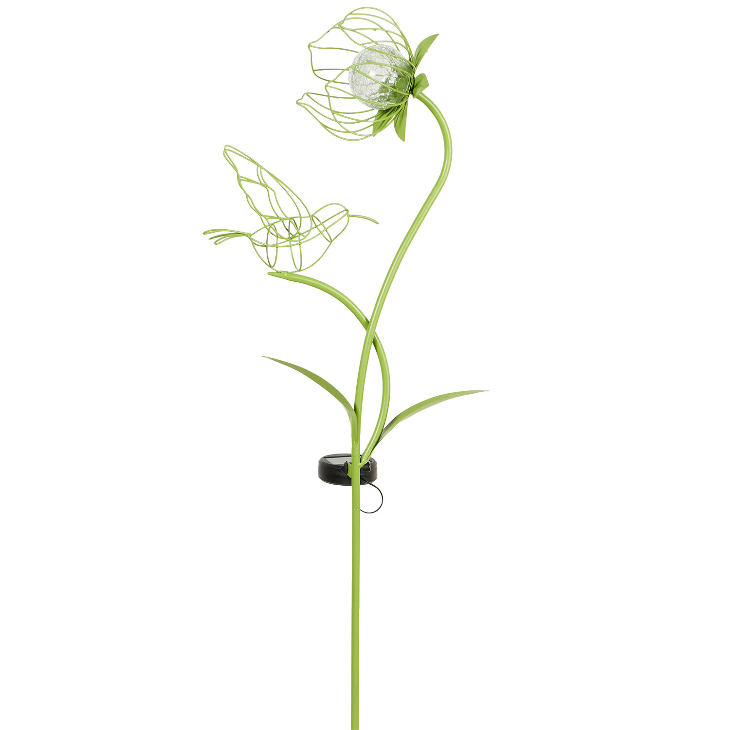 Solar Floral Wire Stake Light - Multicolour Image 3