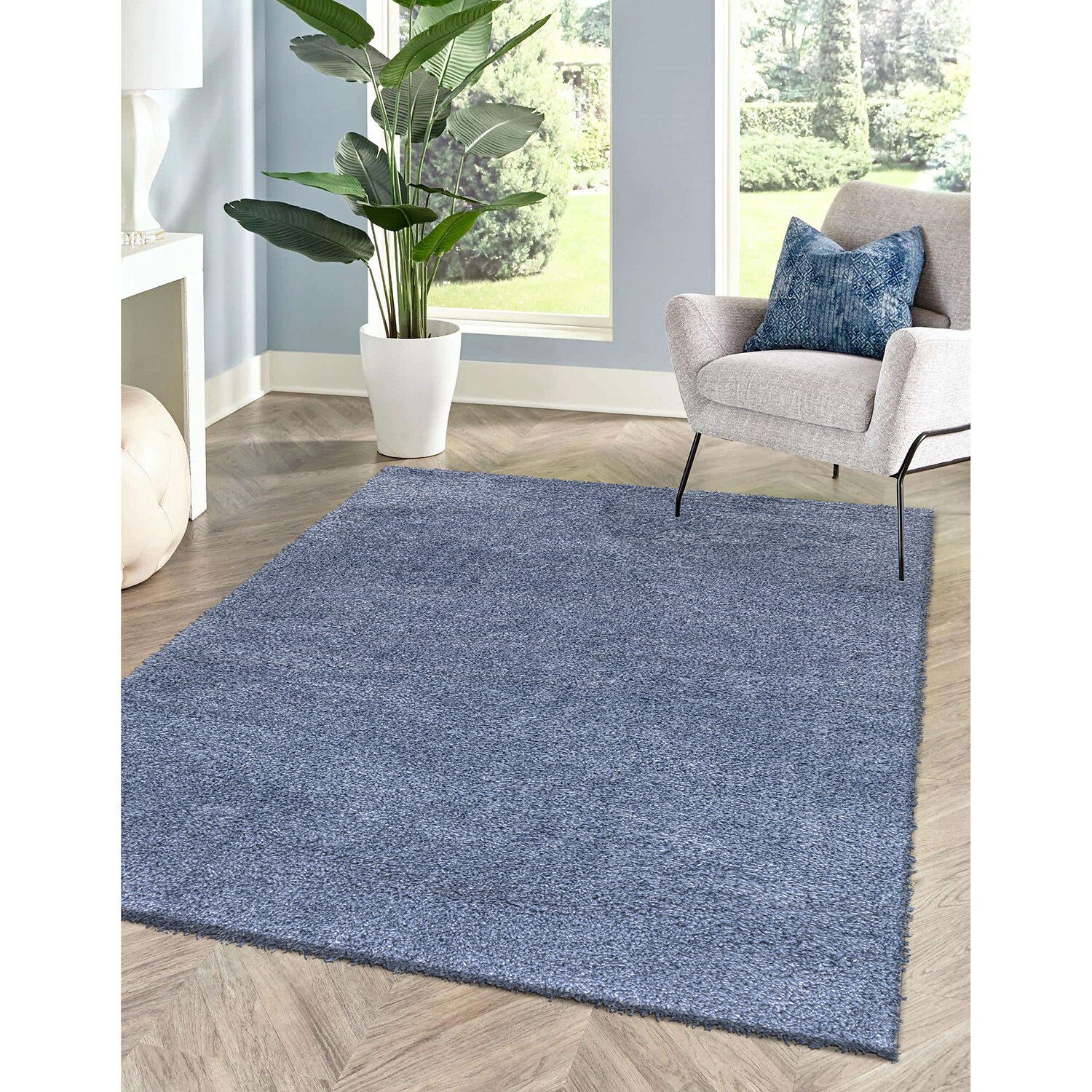 San Lorenzo Rug - Blue / 120cm Image 2