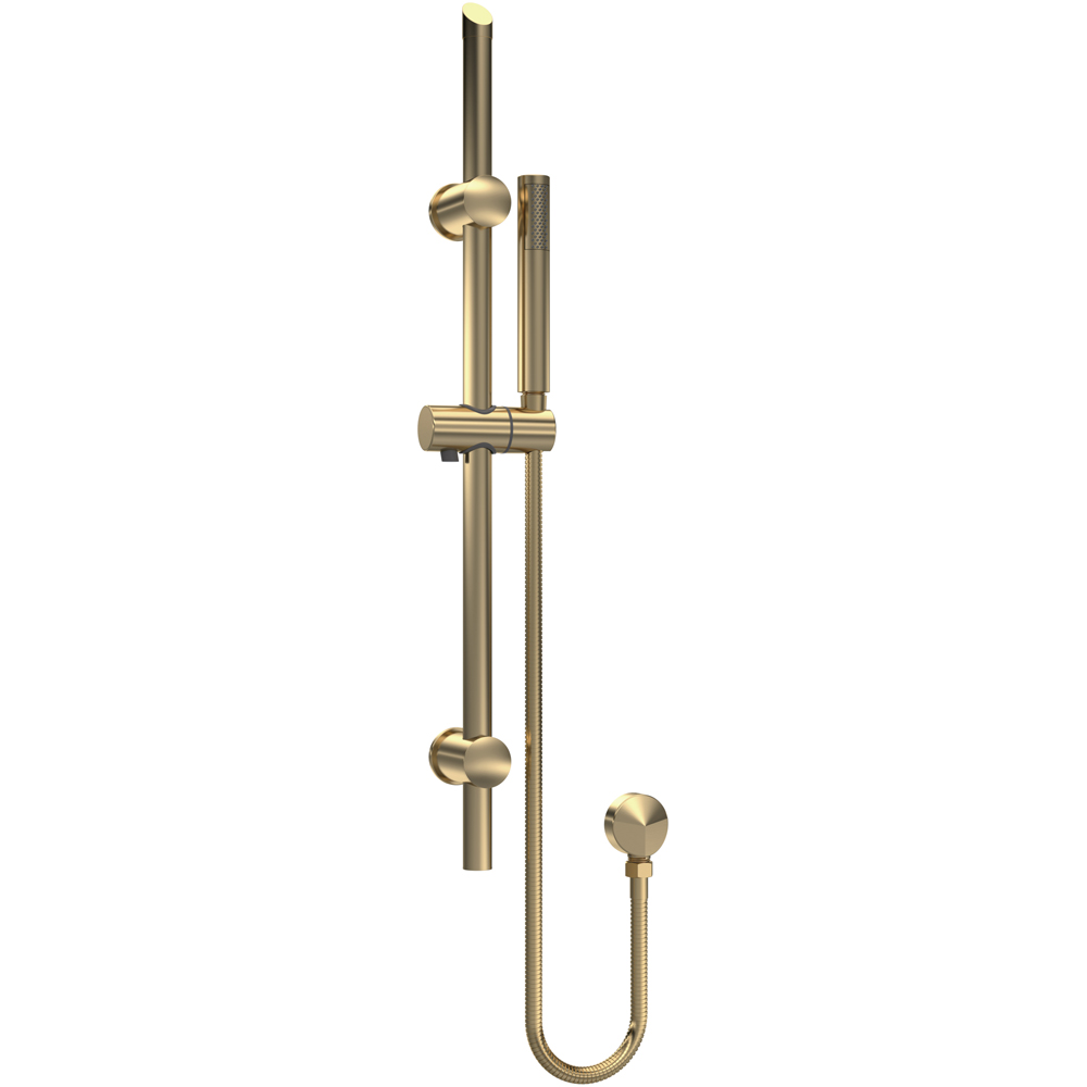 nuie Brushed Brass Slide Rail Kit Image 1