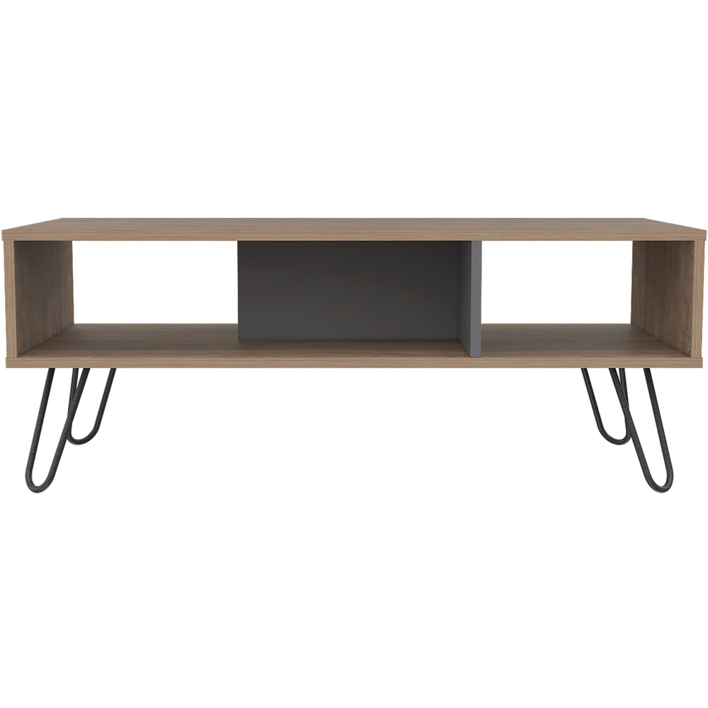Core Products Vegas Oak and Grey Coffee Table Image 3