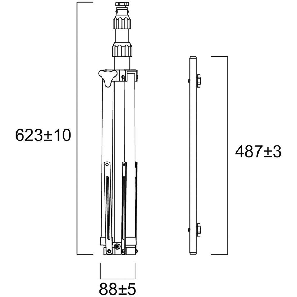Sylvania SylWork Work Floodlight Extendable Tripod Image 8