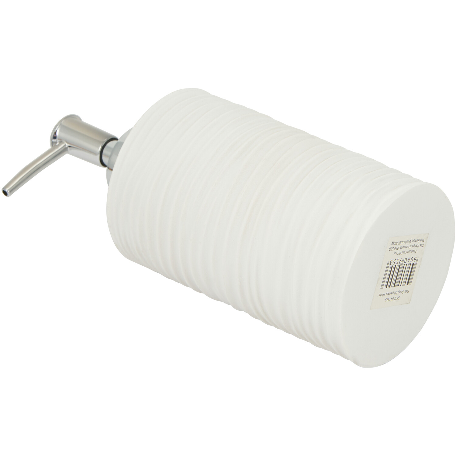 Bali Curve Soap Dispenser - White Image 3