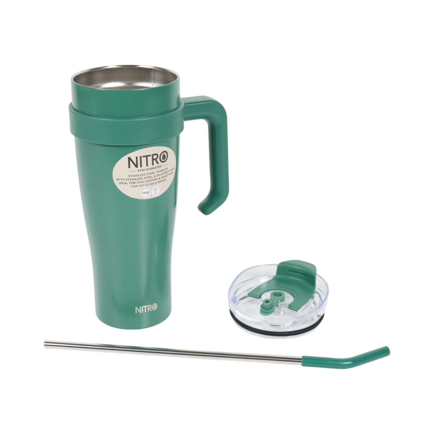 Nitro Premium Stainless Steel Jumbo Tumbler Image 3