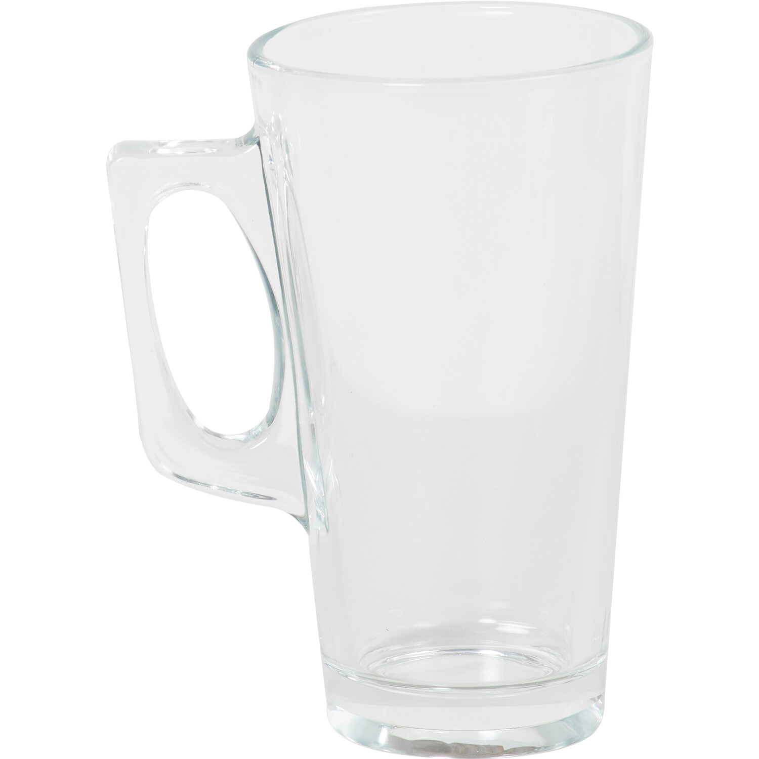 Tall Glass Mug - Clear Image 3