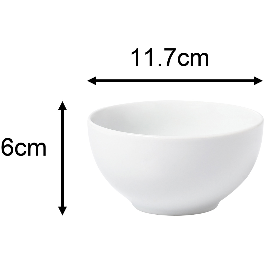 Waterside Christmas 12 Piece White Serving Bowls Image 5