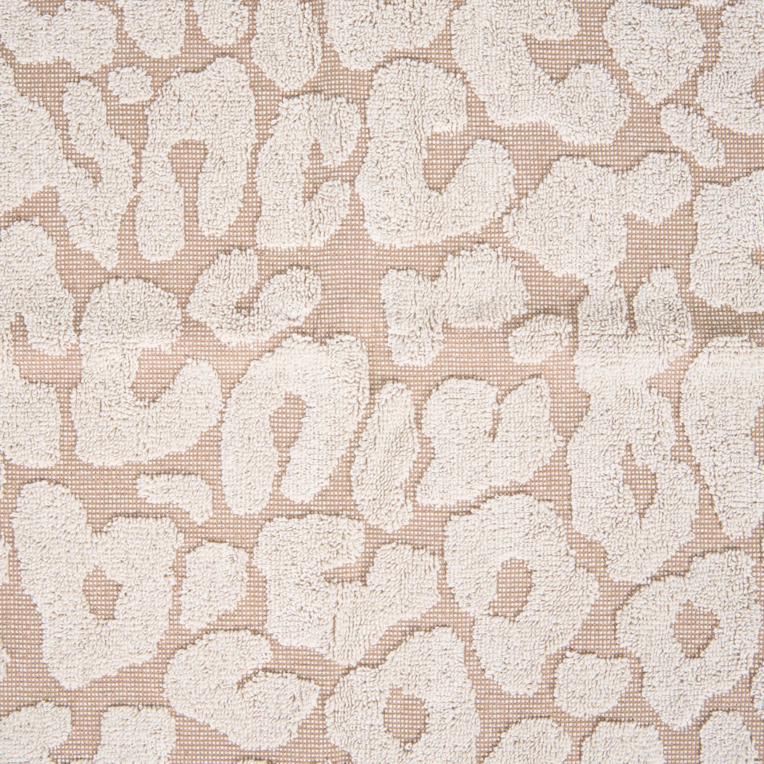 Soft Leopard Hand Towel - Cream Image 3