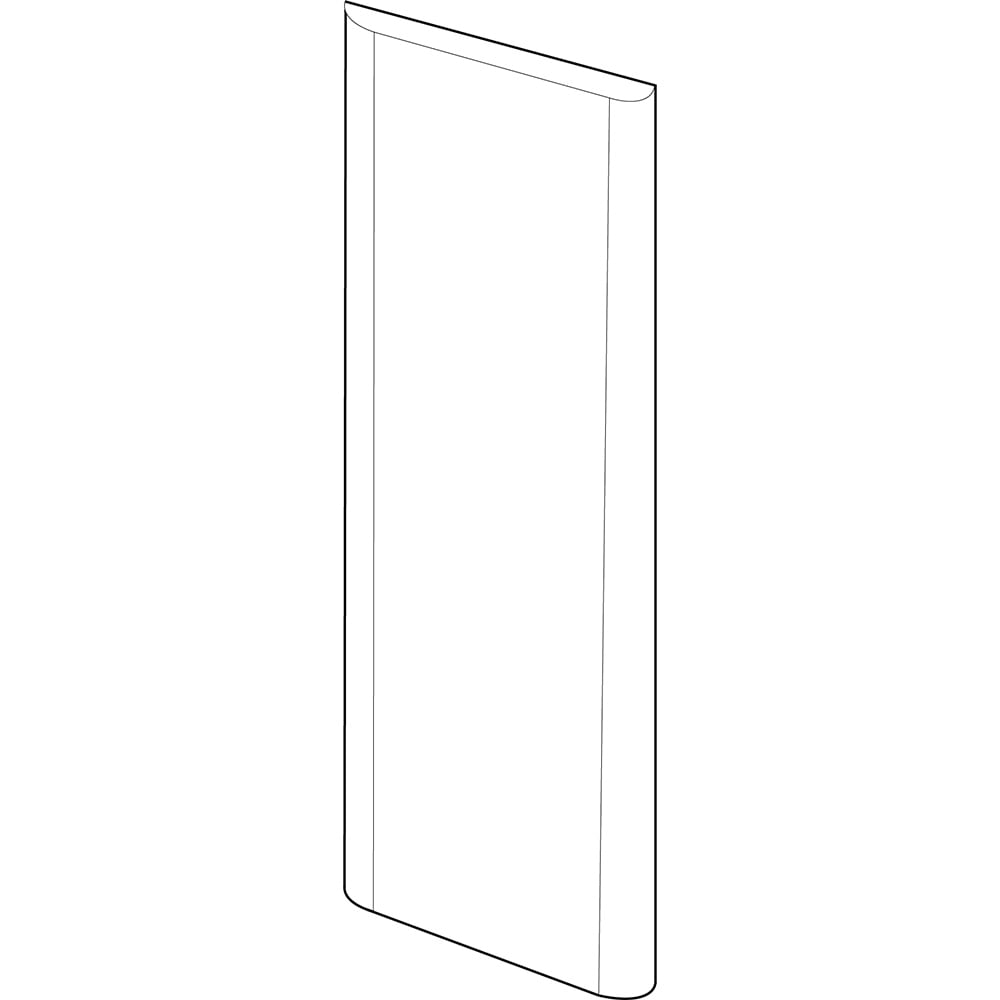 Wetwall Elite Double Post Formed Weathered Concrete Shower Panel 2420 x 580mm Image 5