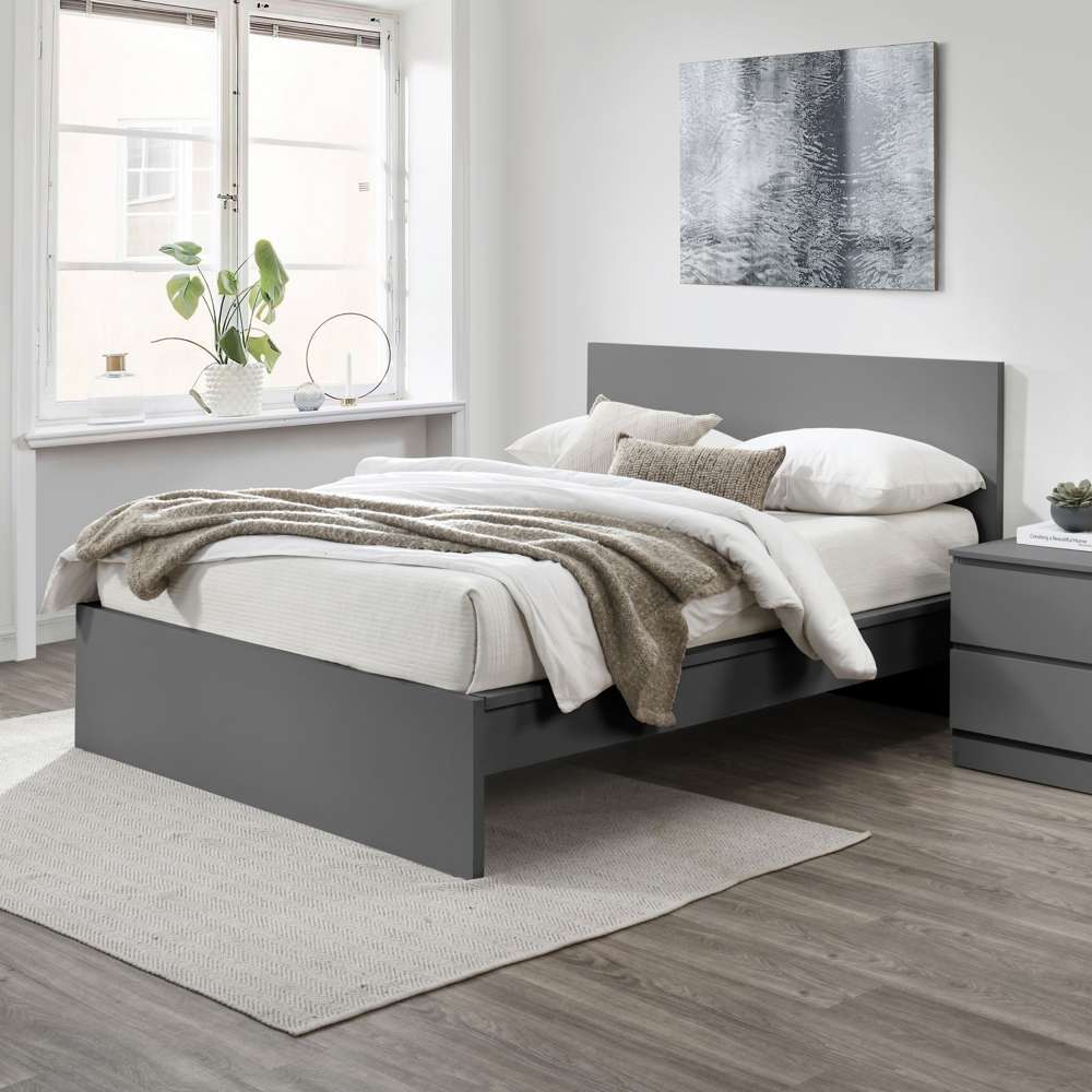 Oslo 3 Drawer Grey Chest of Drawers Image 8