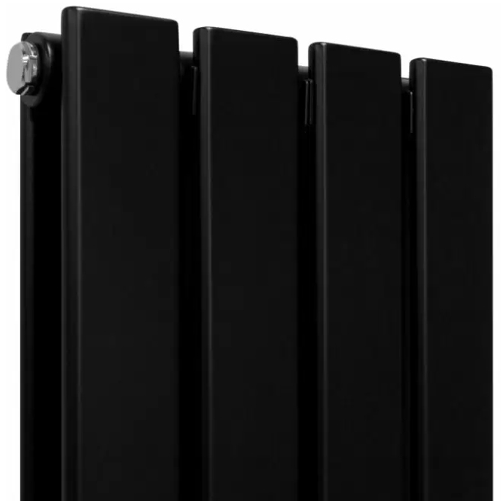 MonsterShop Black Flat Radiator 1600 x 280mm Image 4