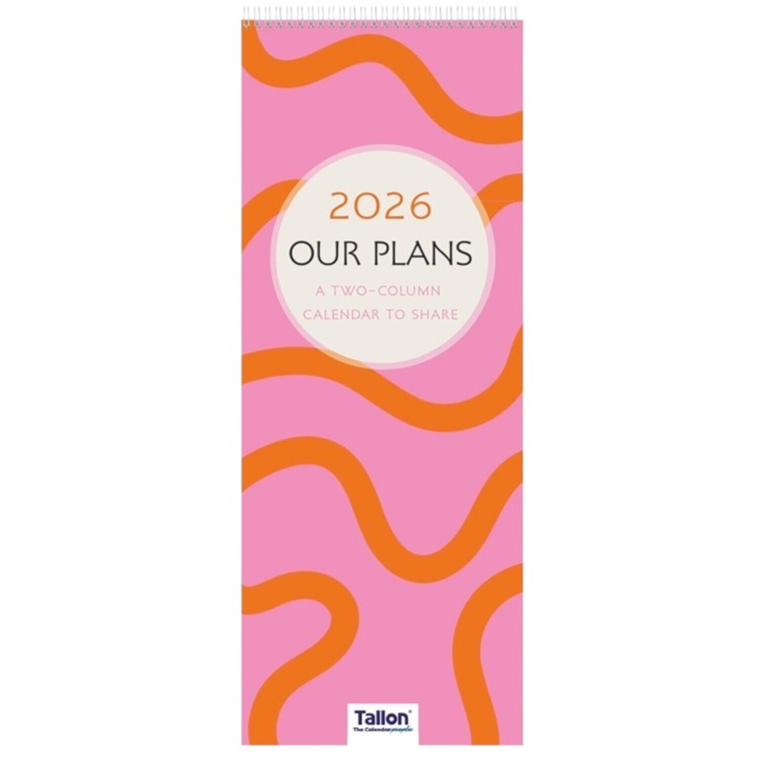 2026 Couples Slim Calendar Image 3