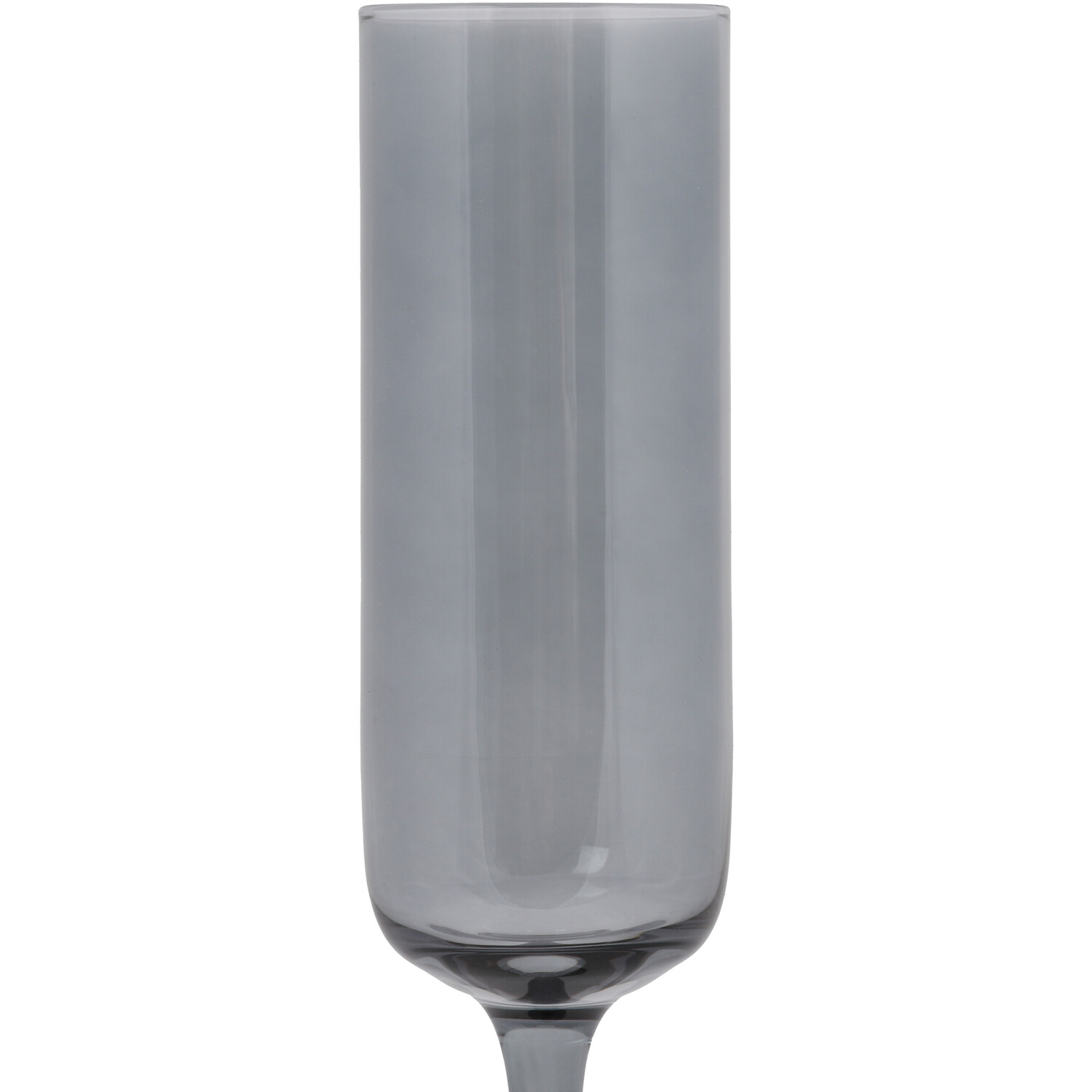 Set of 4 Retreat Champagne Flutes - Smoke Image 3