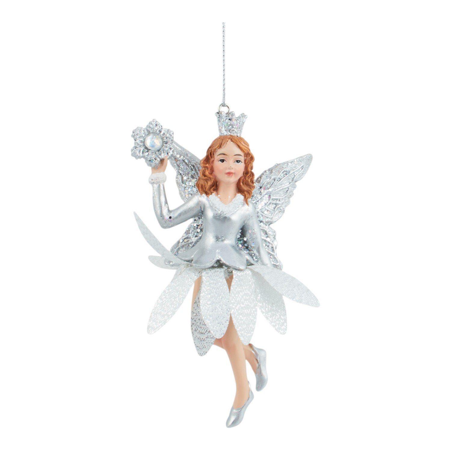 Snowflake Fairy Hanging Decoration Image 1