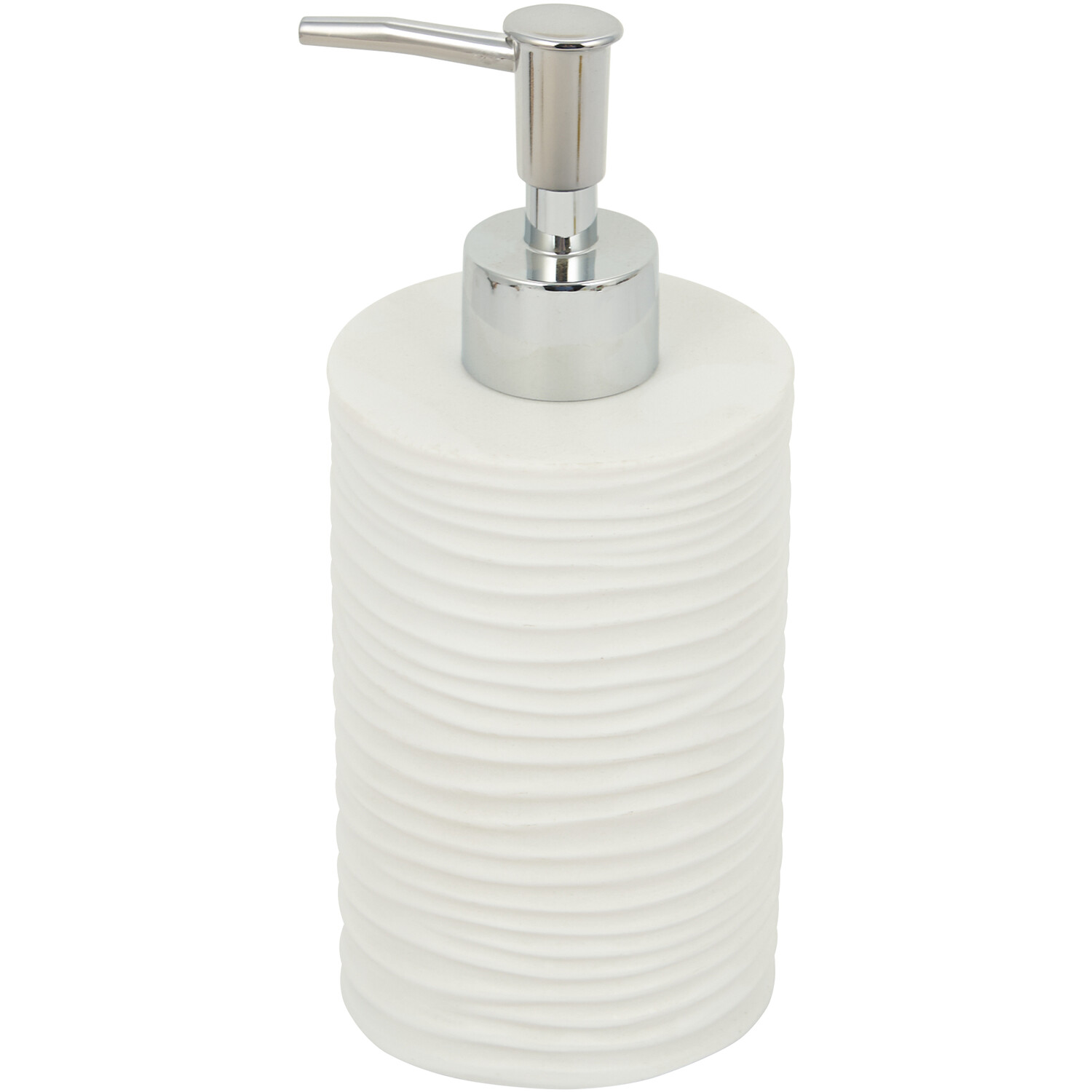 Bali Curve Soap Dispenser - White Image 4