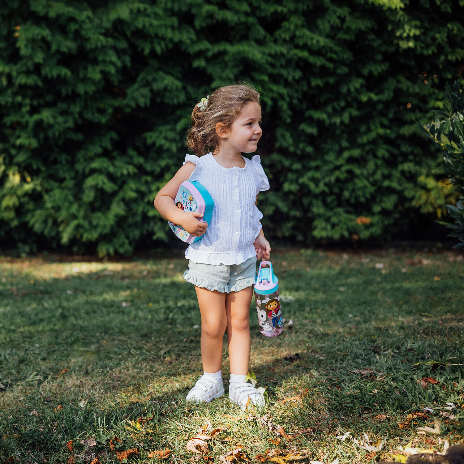 Gabby's Dollhouse Ecozen Water Bottle 580ml - Purple Image 2