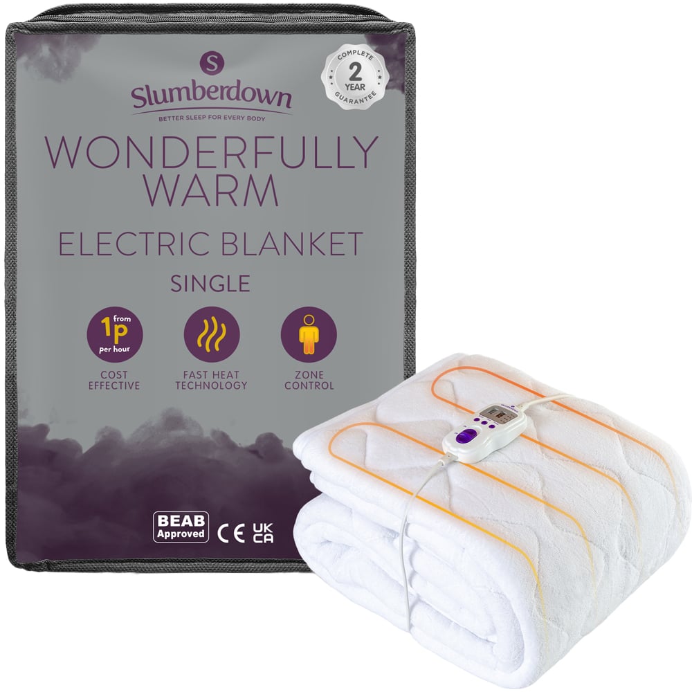Slumberdown Single Wonderfully Warm Electric Blanket Image 2