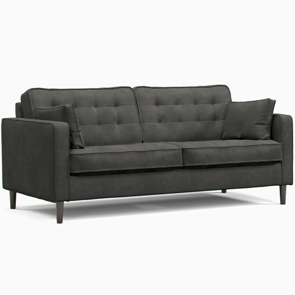Milo 3 Seater Enjoy Graphite Sofa Image 2