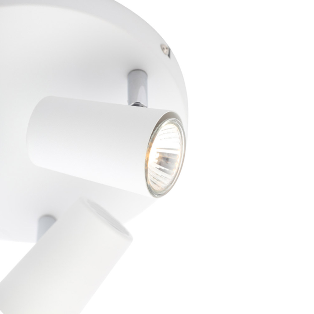 Inlight Aurora White 3 Spot Light Plate Image 3