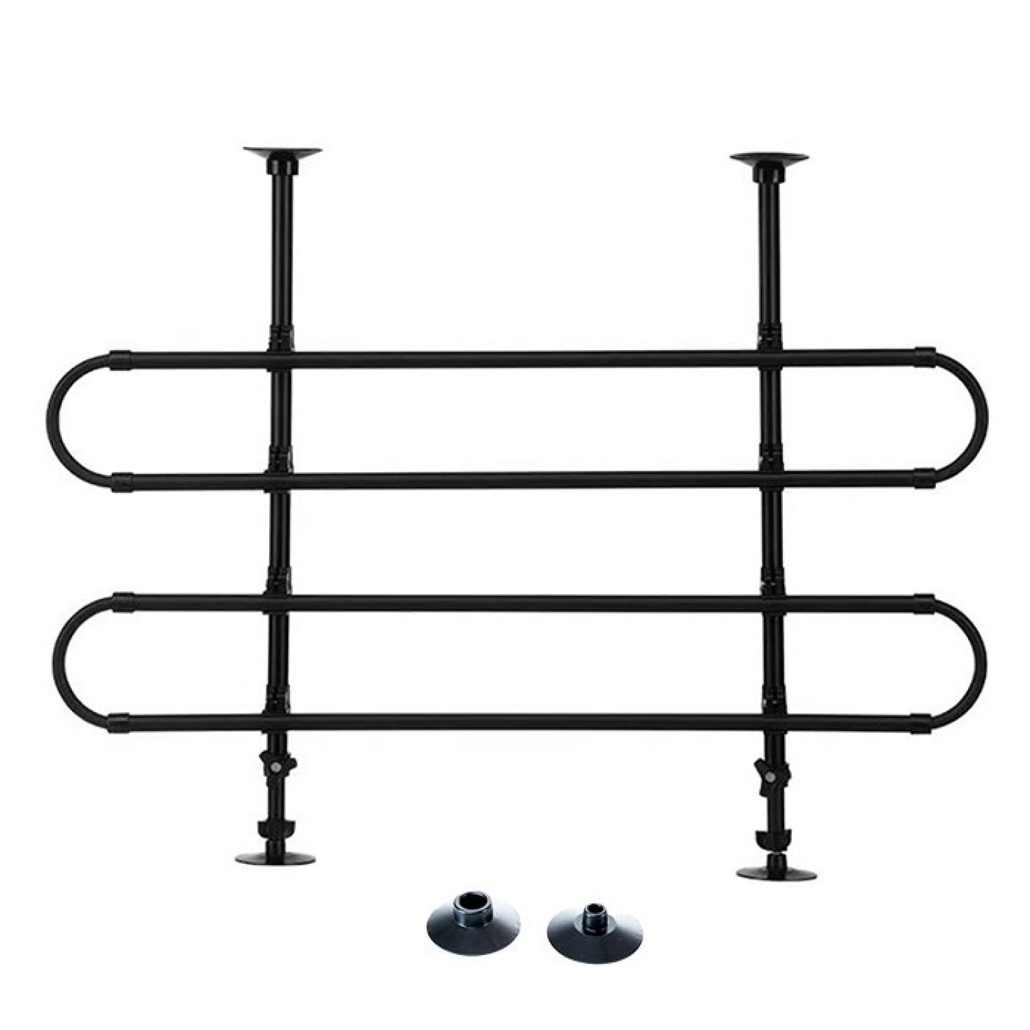 Simply Auto Universal Tubular Dog Guard - Black Image 1