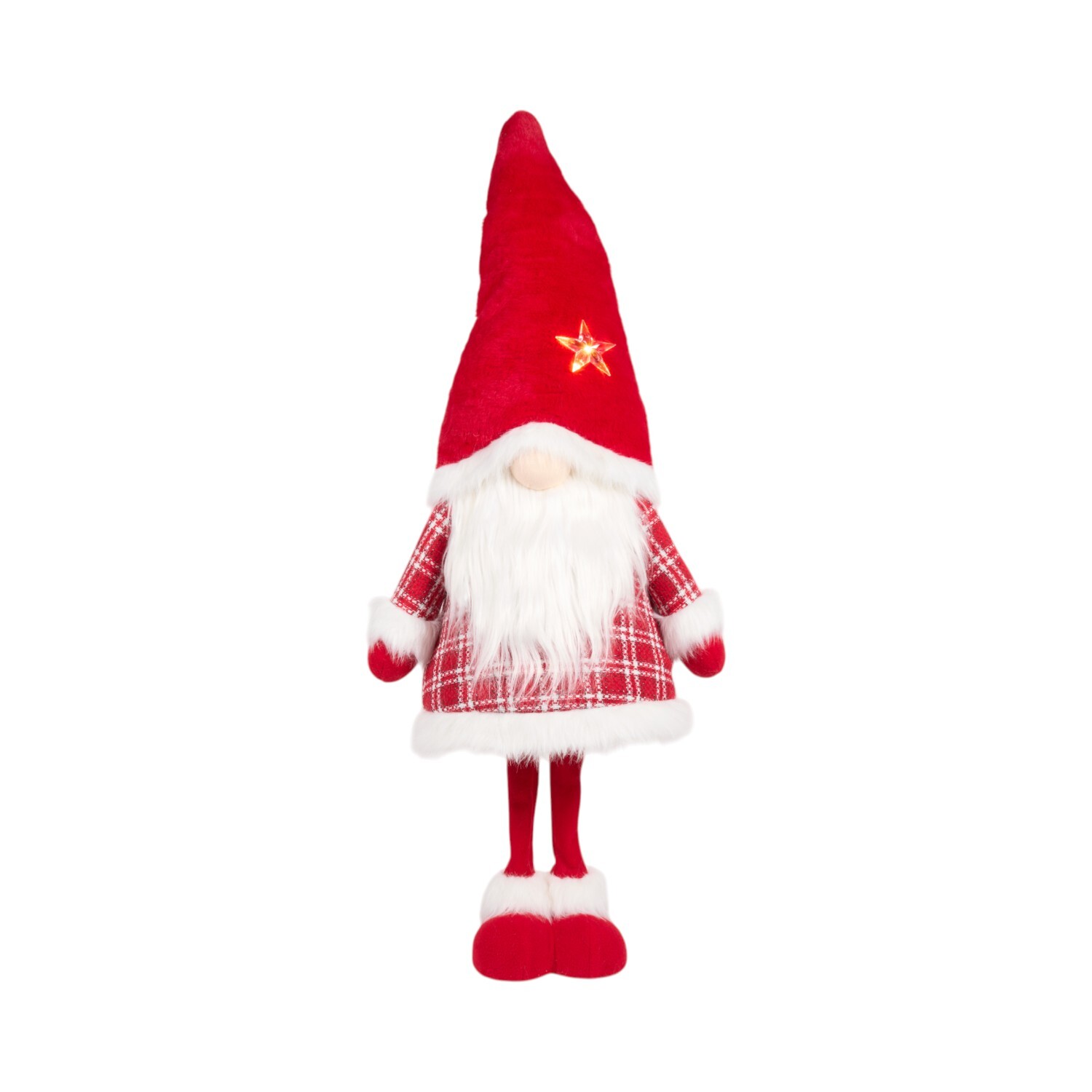 Tartan Wobbly Gonk Red Image 2