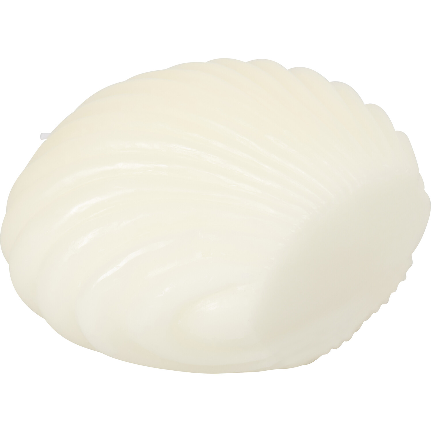 Shell Shaped Candle - White Image 4