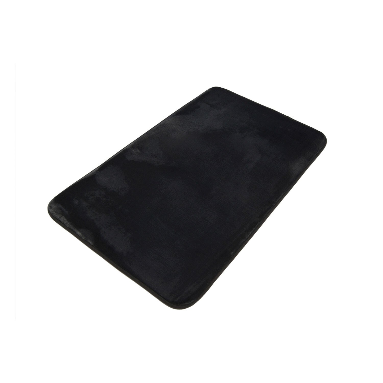 Grey Memory Foam Bath Mat 50 x 80cm Image 3