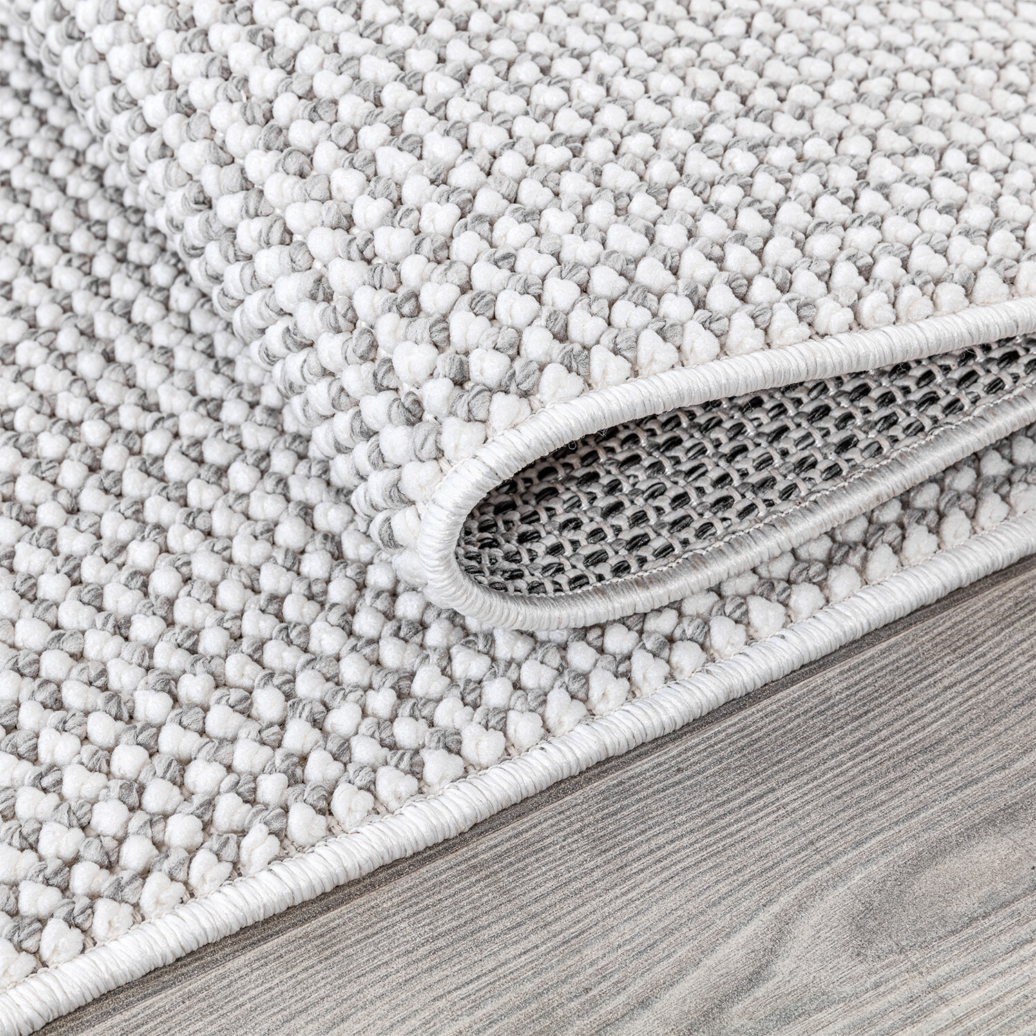 Azura Texture Rug - Silver / 120cm Image 3