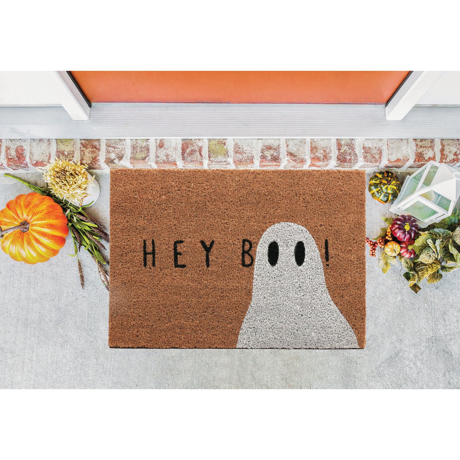 Halloween Printed Coir Door Mat Brown Image 3