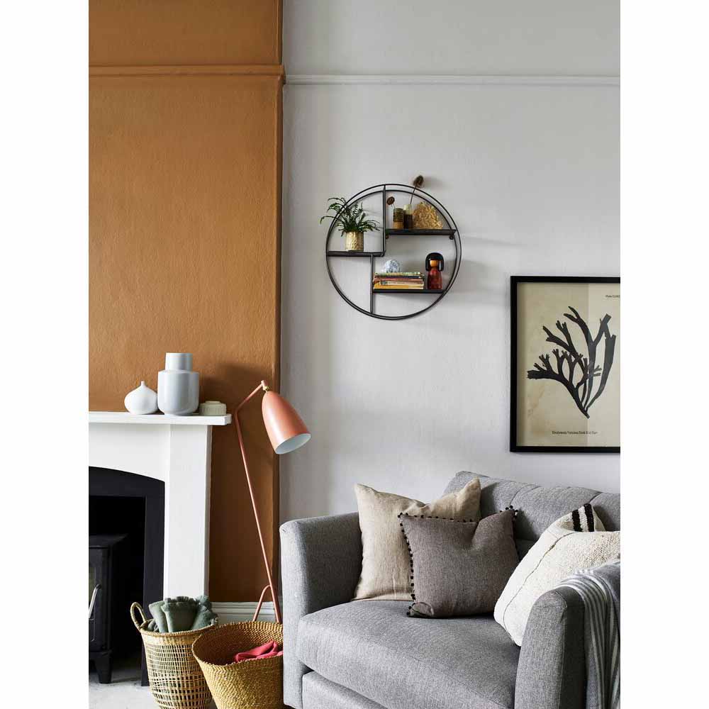 Dulux Walls & Ceilings Just Walnut Silk Emulsion Paint 2.5L Image 5
