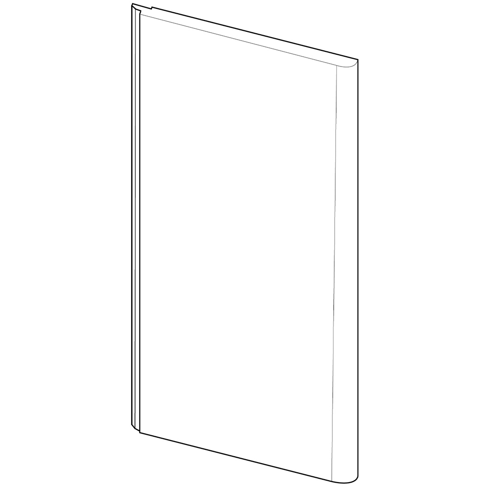Wetwall Elite Post Formed and Tongue and Groove Abruzzo Shower Panel 2420 x 1200mm Image 5