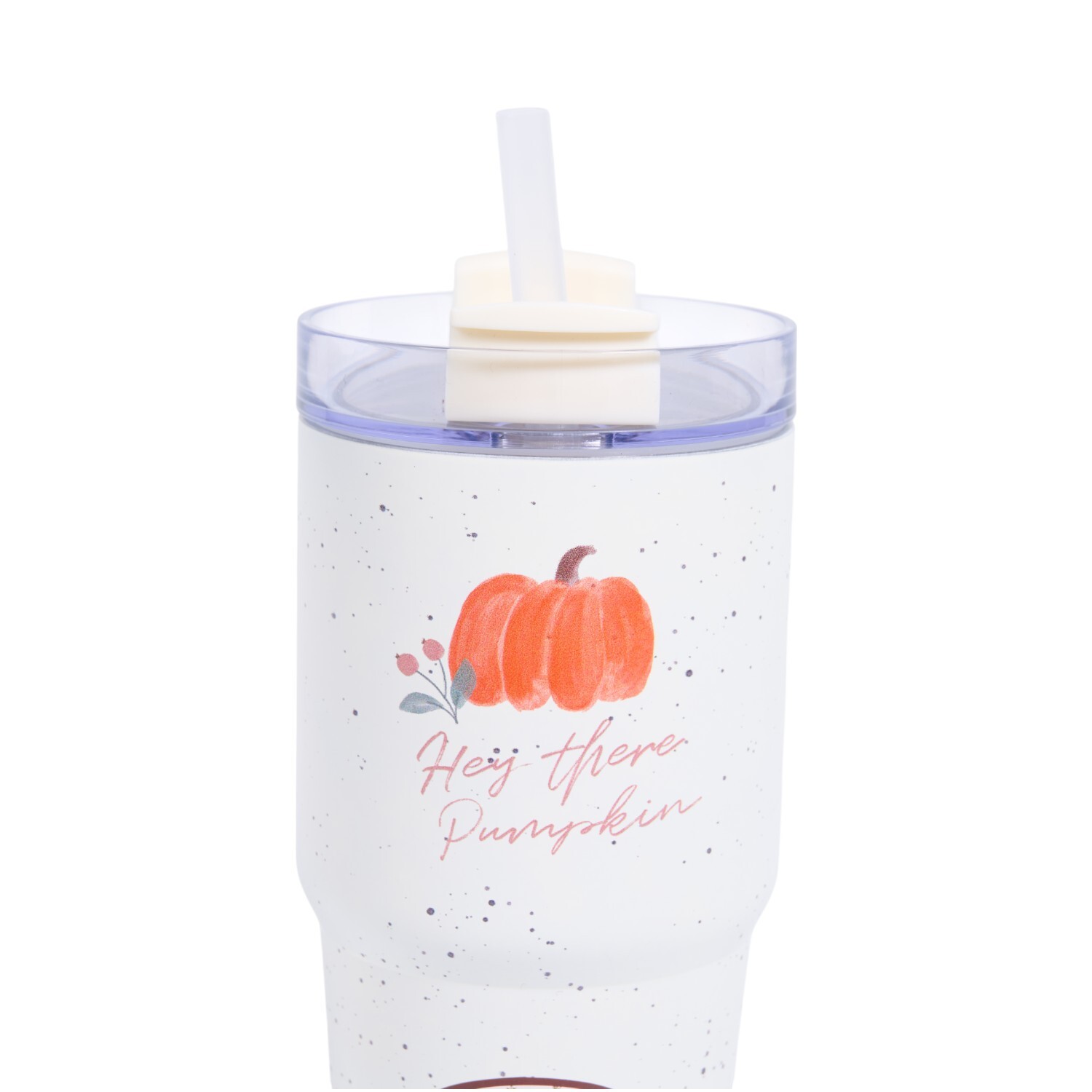 3D Print Autumn Double Wall Vacuum Tumbler White Image 4