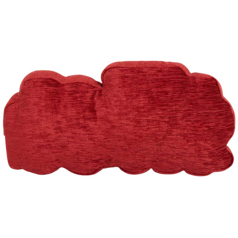 Gingerbread Train Cushion - Red Image 2