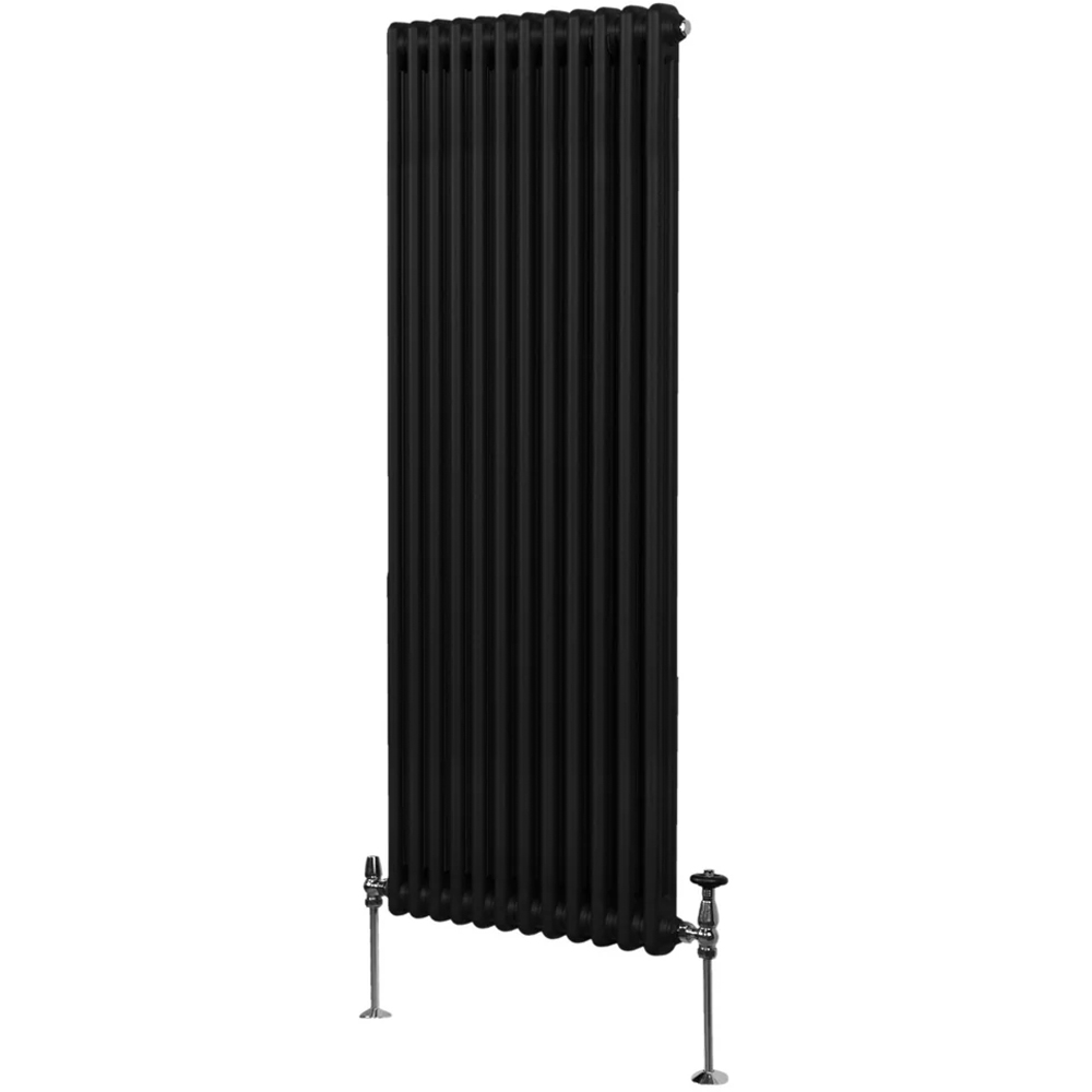 Monster Shop 6360 BTU Black Traditional 2 Column Radiator 1800 x 562mm Image 3