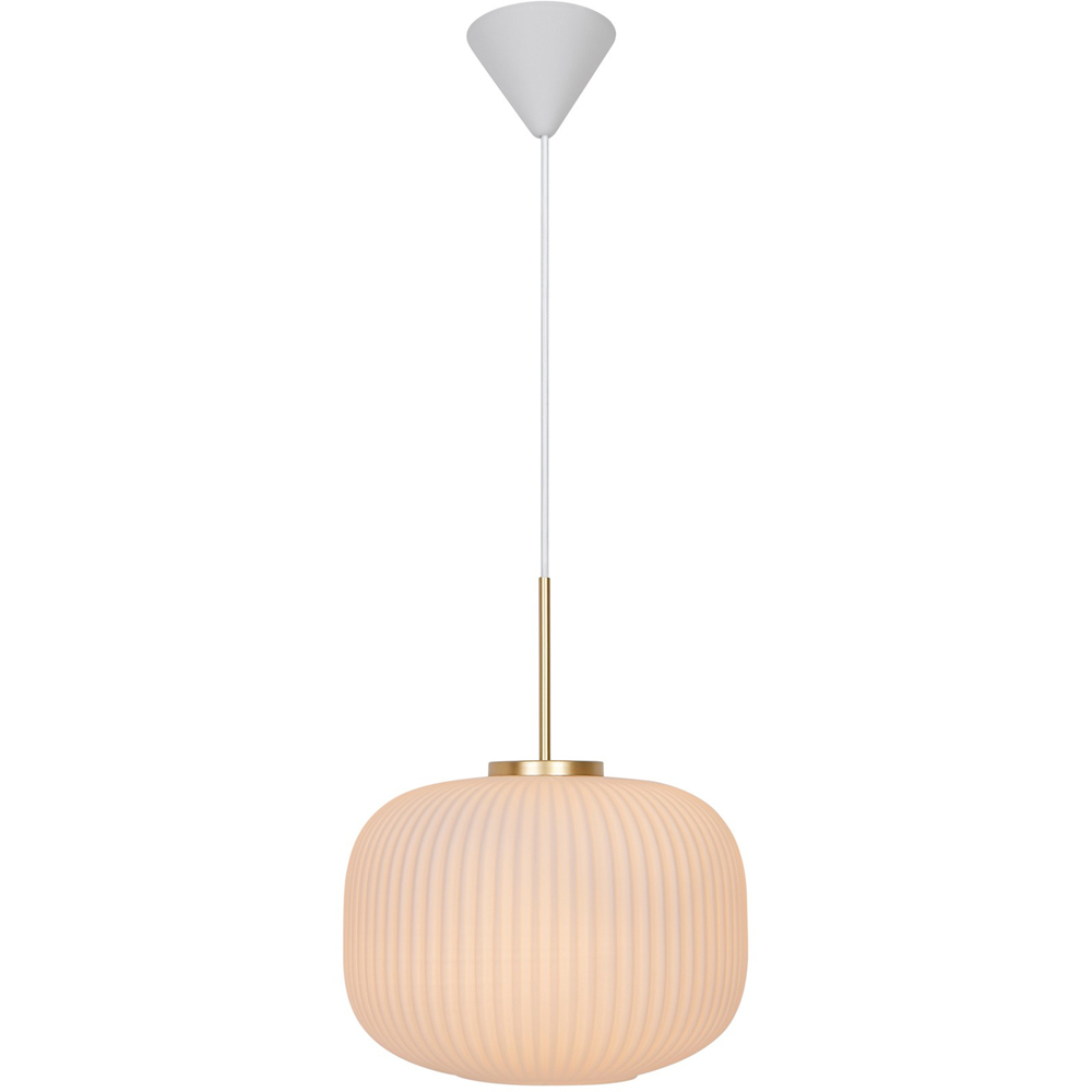 Nordlux Milford 30 2.0 Opal White Pendant Lamp Image 3