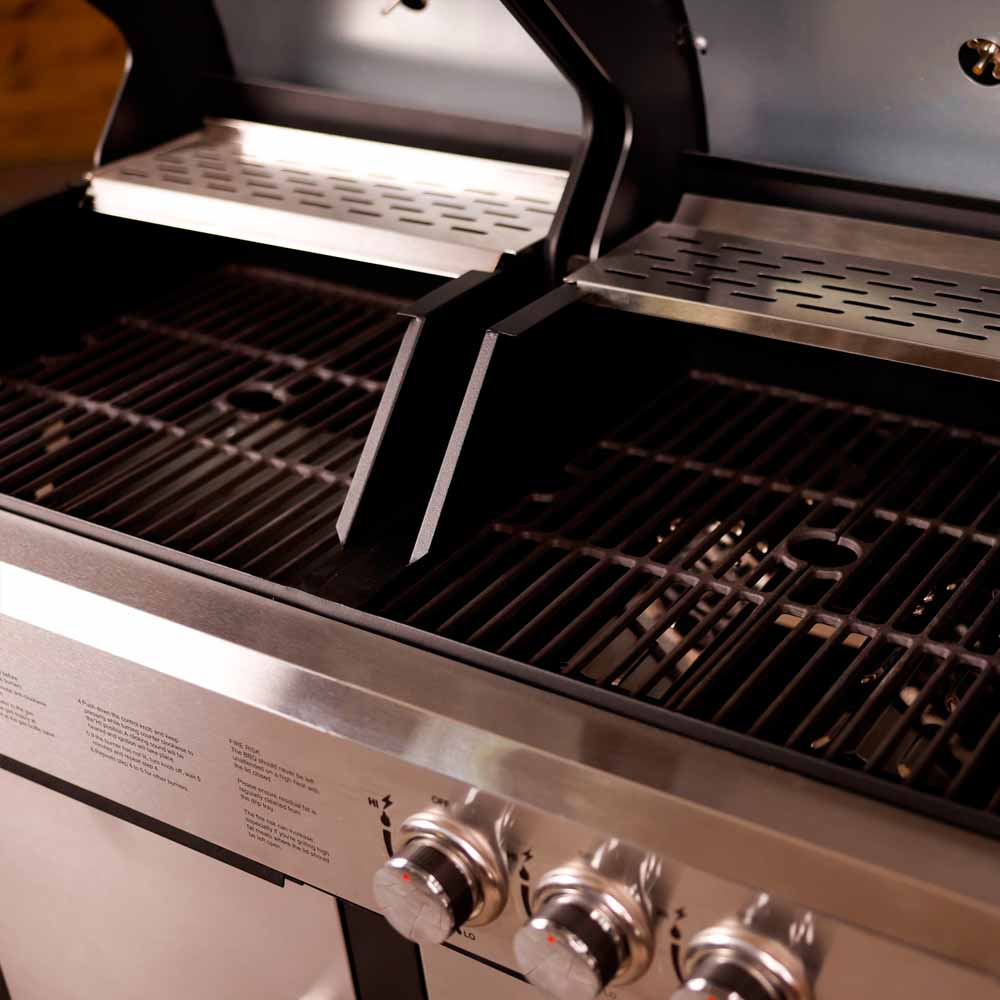 Charles Bentley Gas BBQ Flame Tamer 4pk Image 6