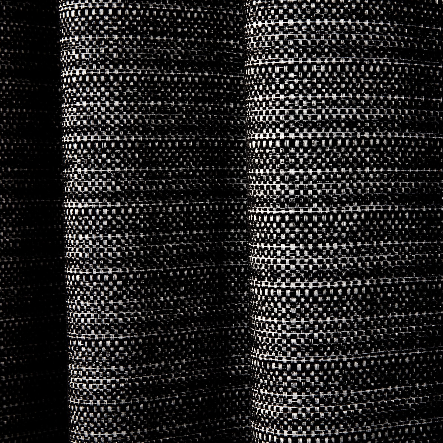 Halden Eyelet Curtain Black 229cm Image 4