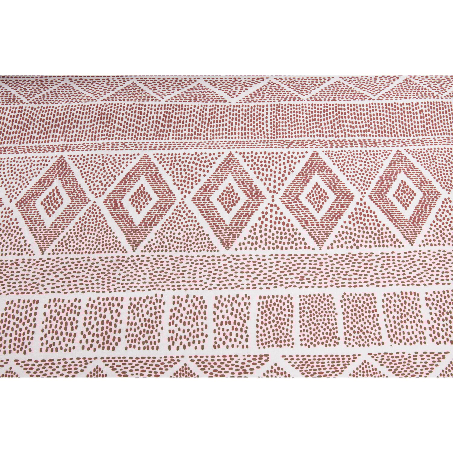 Divante Talia Duvet Cover and Pillowcase Set - Rust / Single Image 6