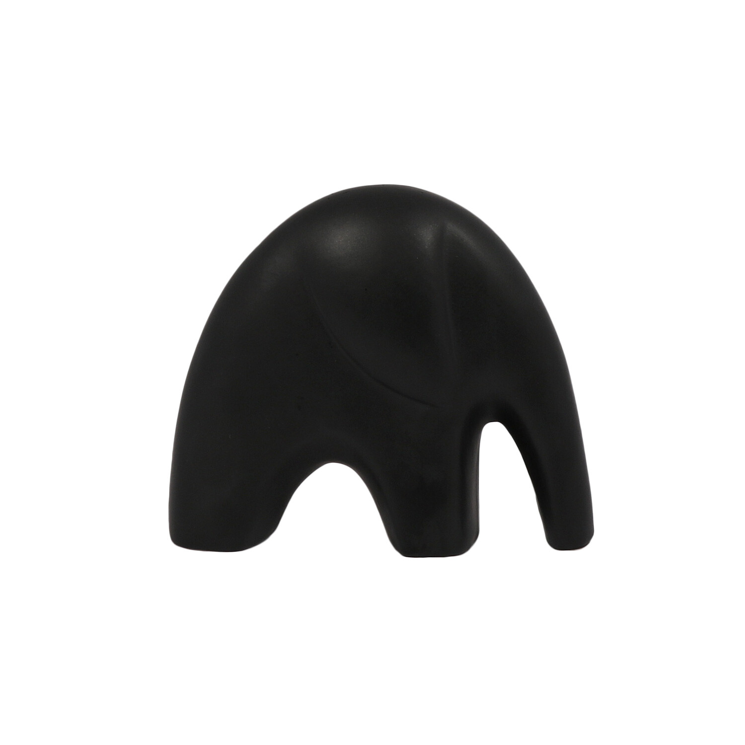Set of 2 Elephant Ornaments - Black Image 4