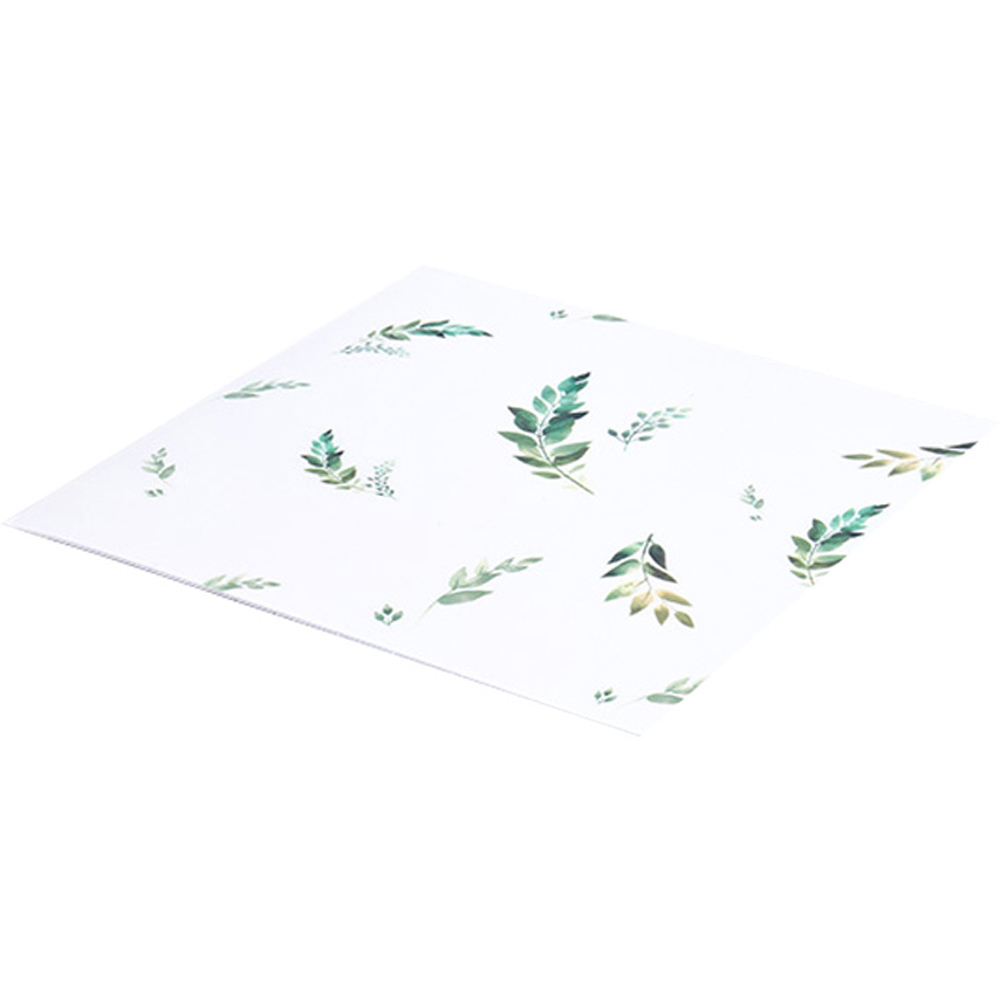 Living and Home Floral Self Adhesive PVC Wall Sticker 10 Pack Image 2