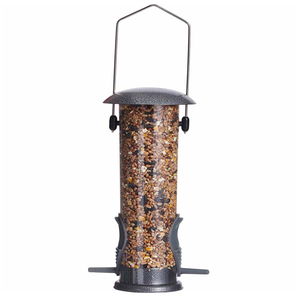 Wilko Wild Bird Metal Seed Feeder Image 2