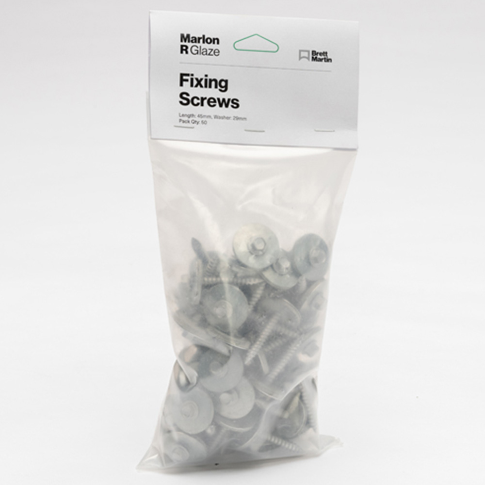 Marlon R Glaze Screw and Washer Fixing 50 Pack Image 3