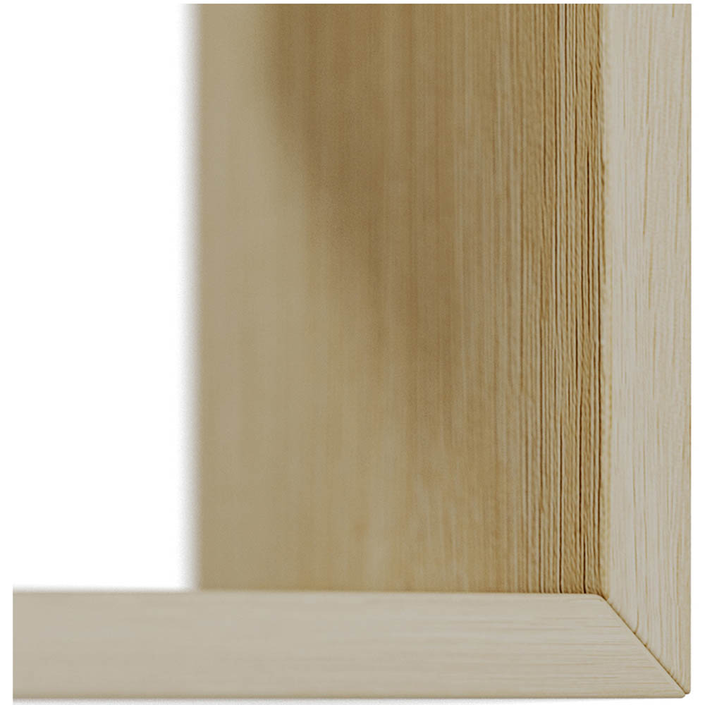 Homebase Set of 3 Oak Effect Book End Shelf 2 Pack Image 6