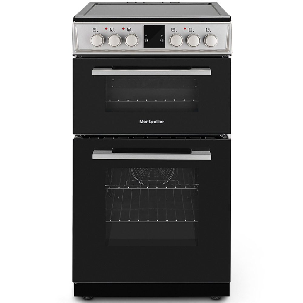 Montpellier MDOC60FS Silver Compact Ceramic 32L Double Cooker Image 2