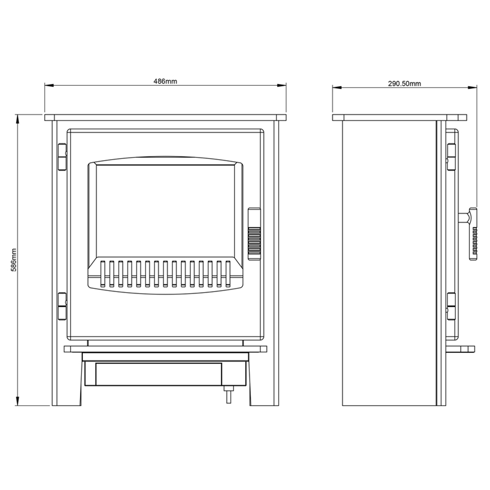 Be Modern Espire Electric Stove Image 5