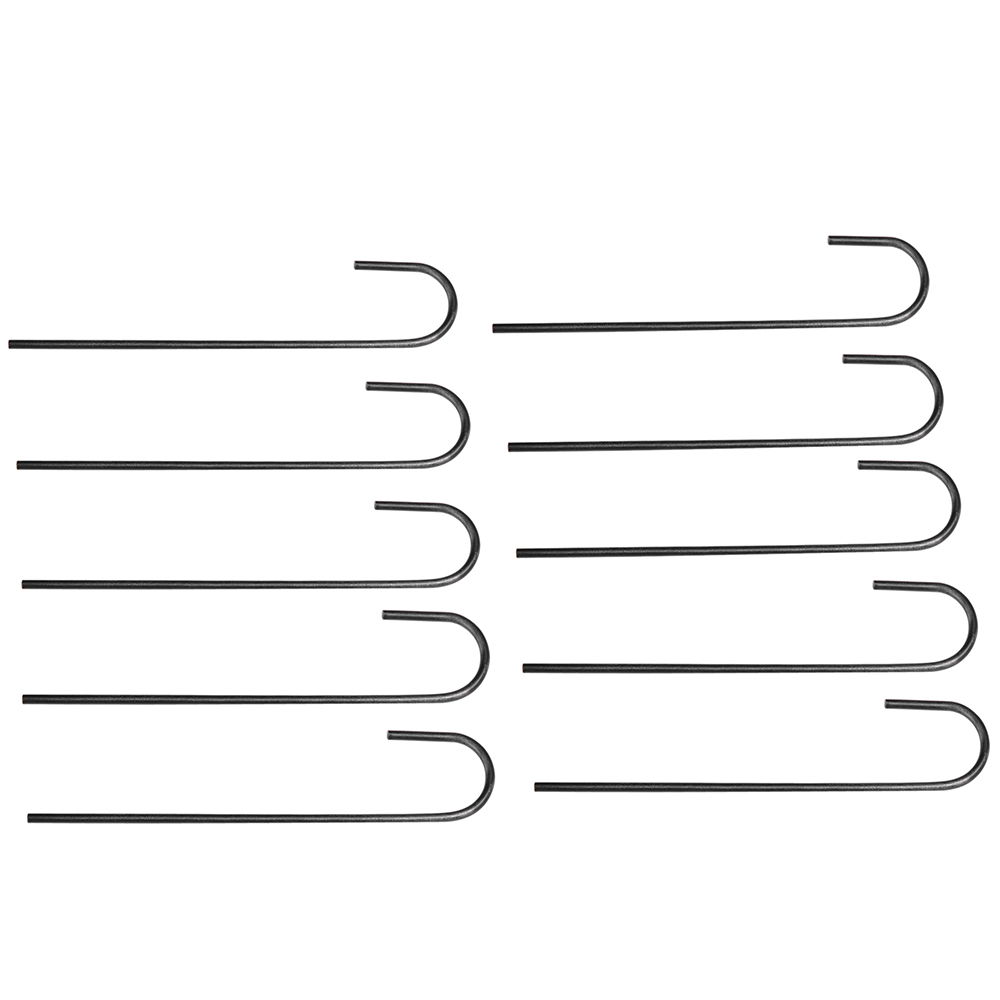 Outsunny Garden Arch Black 2.3H m Image 4